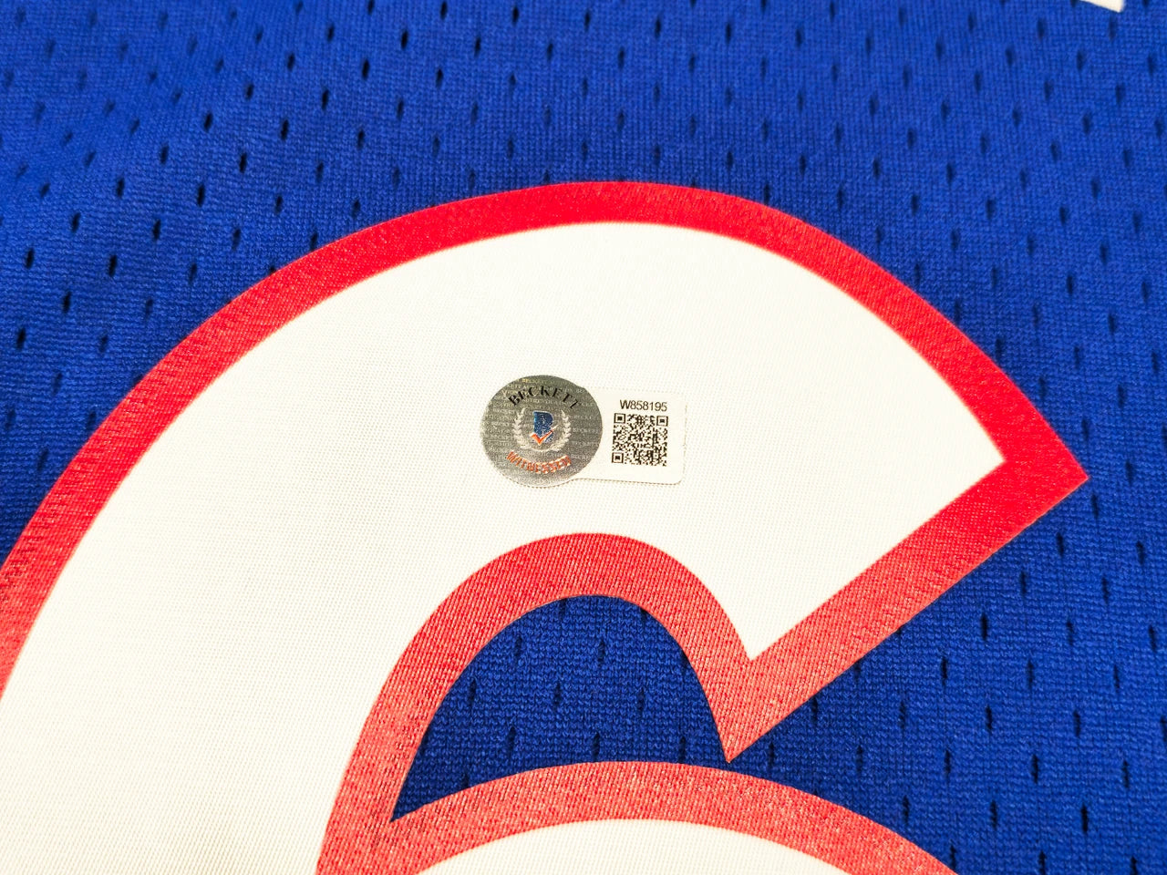 Julius "Dr. J" Erving Signed Mitchell & Ness Hardwood Classics HWC Swingman 1976-77 Philadelphia 76ers  Jersey "HOF 93" - Beckett