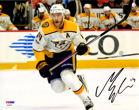 Mattias Ekholm autographed signed 8x10 photo NHL Nashville Predators PSA COA