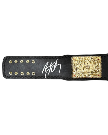 WWE WCW Bill Goldberg Autographed Signed Inscribed Replica Championship Belt JSA COA