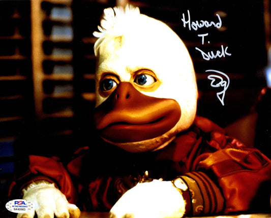 Ed Gale autographed signed 8x10 photo Howard The Duck PSA COA