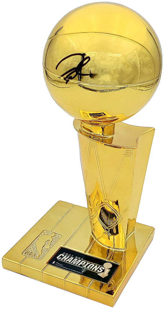 Giannis Antetokounmpo Signed Fanatics Mini Trophy Milwaukee Bucks - Beckett