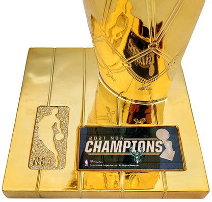 Giannis Antetokounmpo Signed Fanatics Mini Trophy Milwaukee Bucks - Beckett