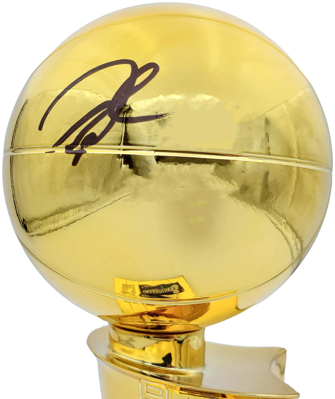 Giannis Antetokounmpo Signed Fanatics Mini Trophy Milwaukee Bucks - Beckett