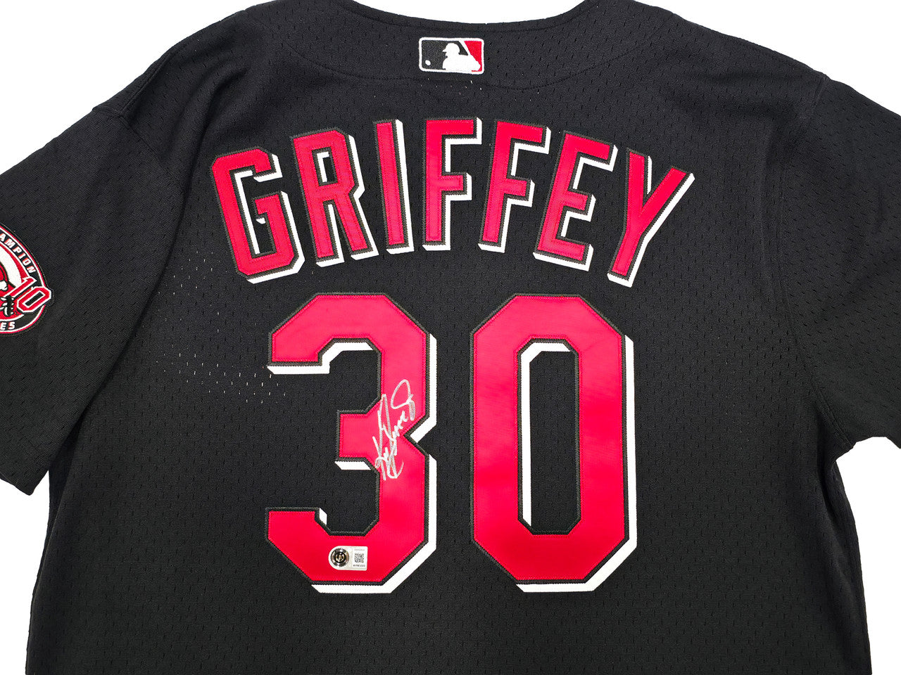 Ken Griffey Jr. Signed Cincinnati Reds Mitchell & Ness Jersey — Beckett Authenticated