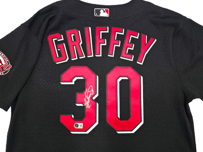Ken Griffey Jr. Signed Cincinnati Reds Mitchell & Ness Jersey — Beckett Authenticated
