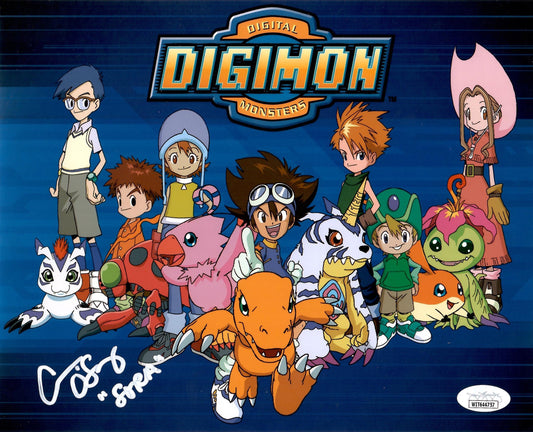Colleen O'Shaughnessy autographed inscribed 8x10 Photo Digimon JSA COA Sara