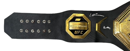 Leon Edwards autographed signed inscribed belt UFC JSA COA Rocky