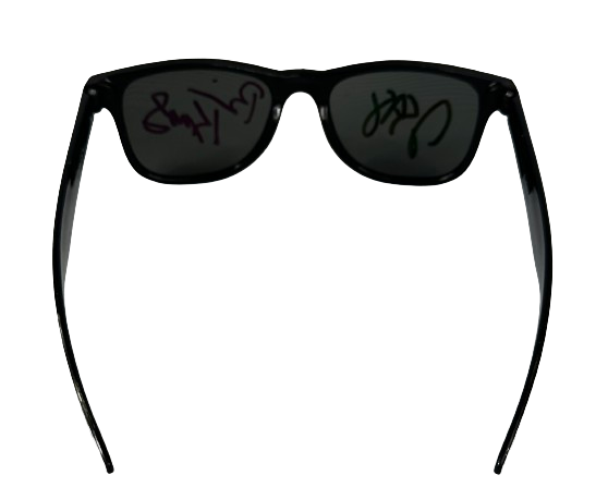 WWE WCW The Nasty Boys Brian Knobbs & Jerry Sags Autographed Signed sunglasses JSA COA