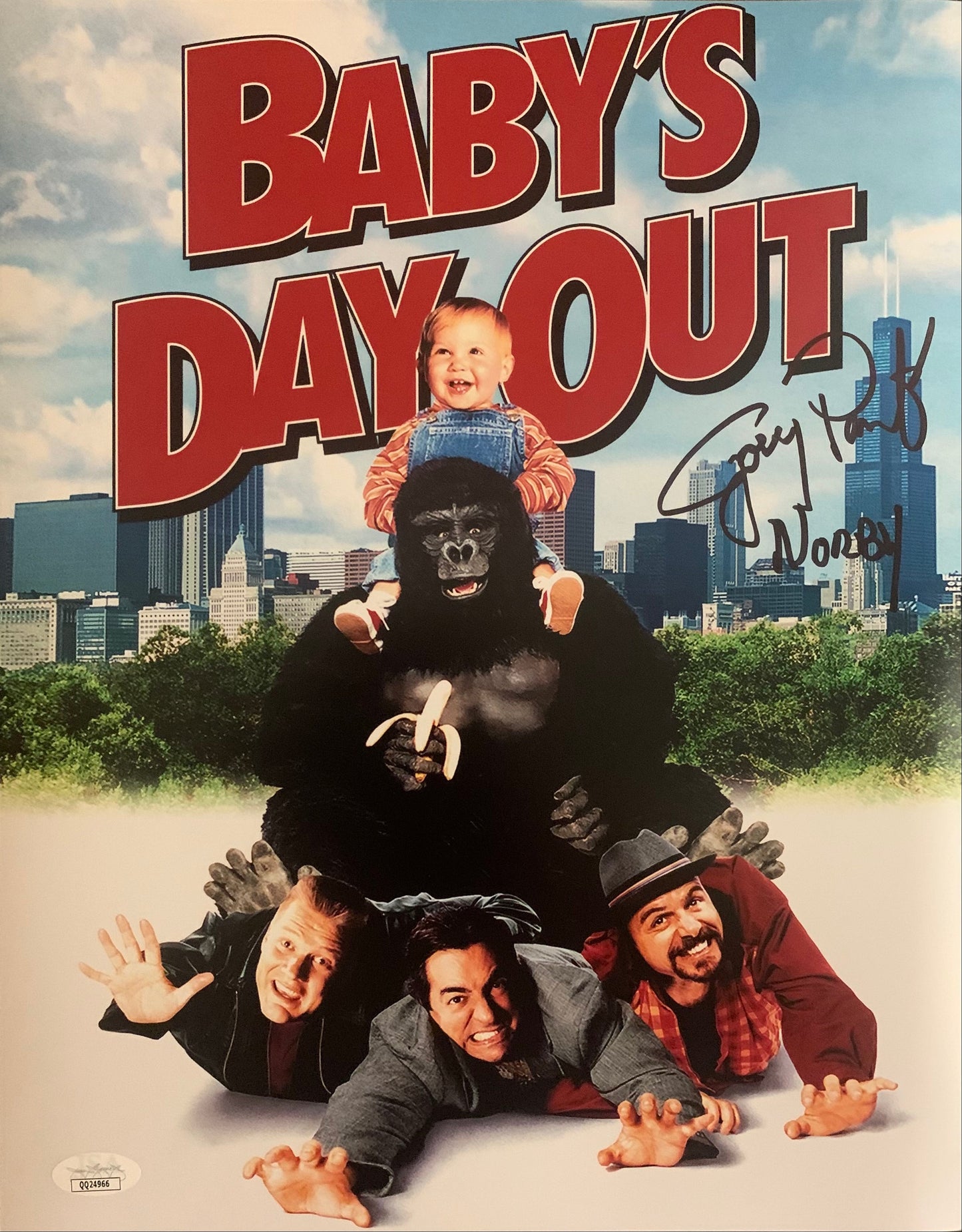 Joe Pantoliano autographed inscribed 11x14 photo Baby's Day Out JSA COA Norby