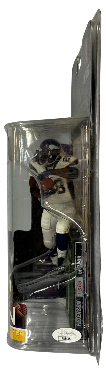 Adrian Peterson autographed signed figure NFL Minnesota Vikings JSA COA