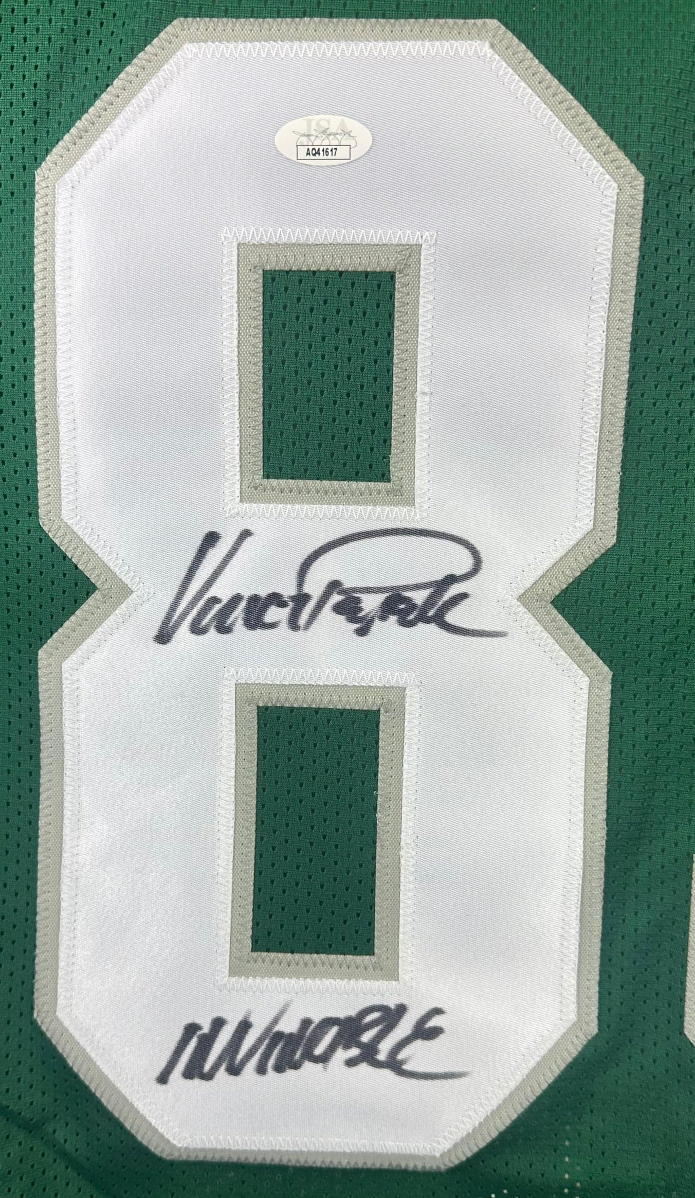 Vince Papale inscribed signed jersey NFL Philadelphia Eagles JSA COA