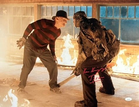 Ken Kirzinger autographed signed inscribed 16X20 photo Freddy vs. Jason JSA COA
