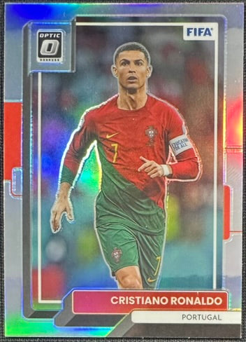 Cristiano Ronaldo Panini Donruss Optic 2022-23 Silver Prizm #94