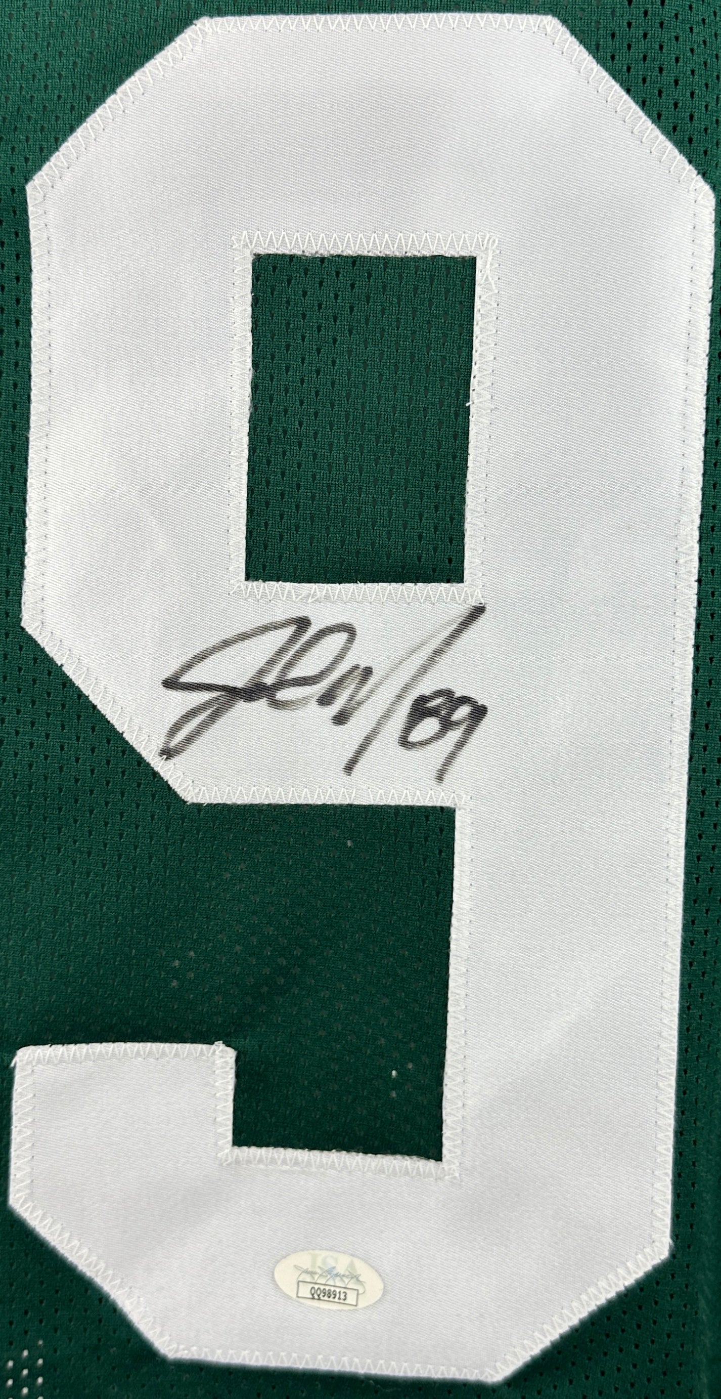Jalin Marshall autographed signed jersey NFL New York Jets JSA COA
