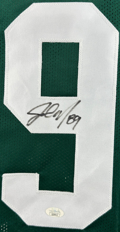 Jalin Marshall autographed signed jersey NFL New York Jets JSA COA