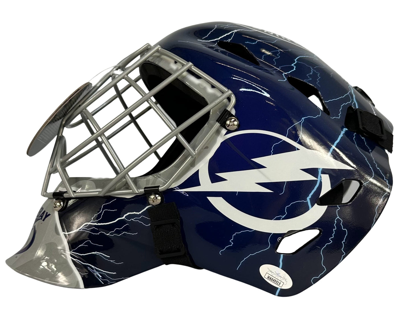 Andrei Vasilevskiy autographed signed full size mask NHL Tampa Bay Lightning JSA