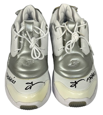 Allen Iverson Jadakiss dual signed V5 OG Sneaker pair JSA COA