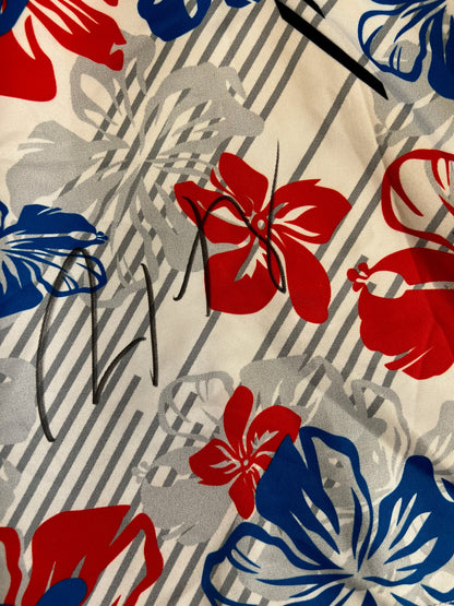 Max Holloway autographed signed shorts UFC BAS Blessed