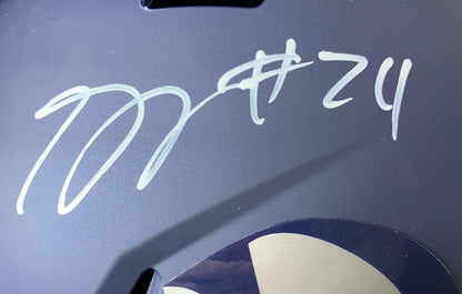 Stephon Gilmore autographed signed Full Size AMP Rep Helmet Patriots PSA COA