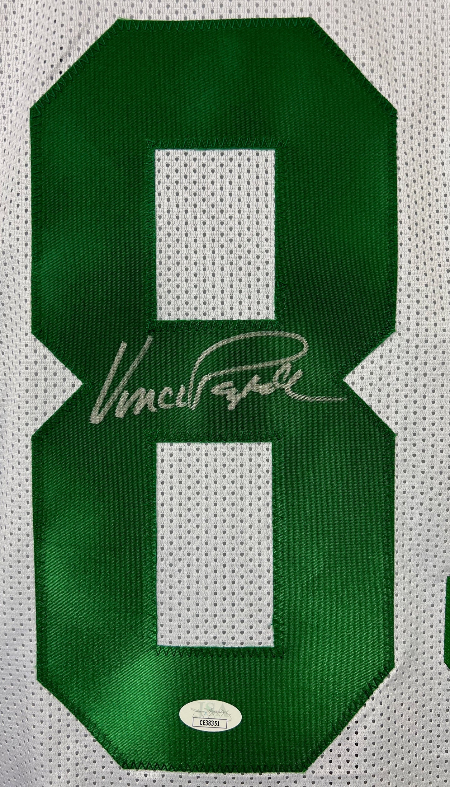 Vince Papale autographed signed jersey NFL Philadelphia Eagles JSA COA