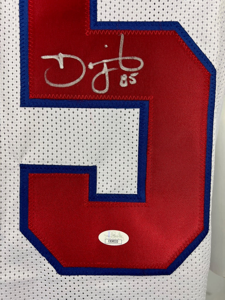 David Tyree autographed signed jersey NFL New York Giants JSA COA