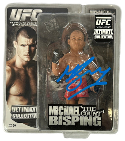 Michael Bisping autographed signed figure UFC The Count JSA COA