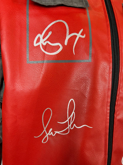 Cast signed autographed Back to The Future jacket BAS Fox Lloyd Tolkan Lea