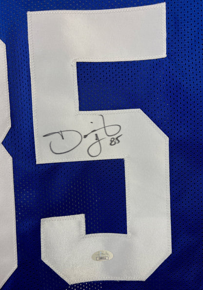 David Tyree autographed signed jersey NFL New York Giants JSA COA