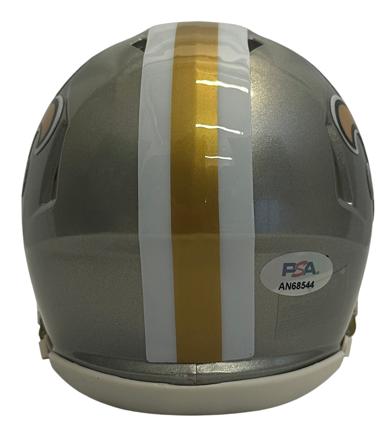 Jeremy Shockey autographed signed mini helmet New Orleans Saints PSA