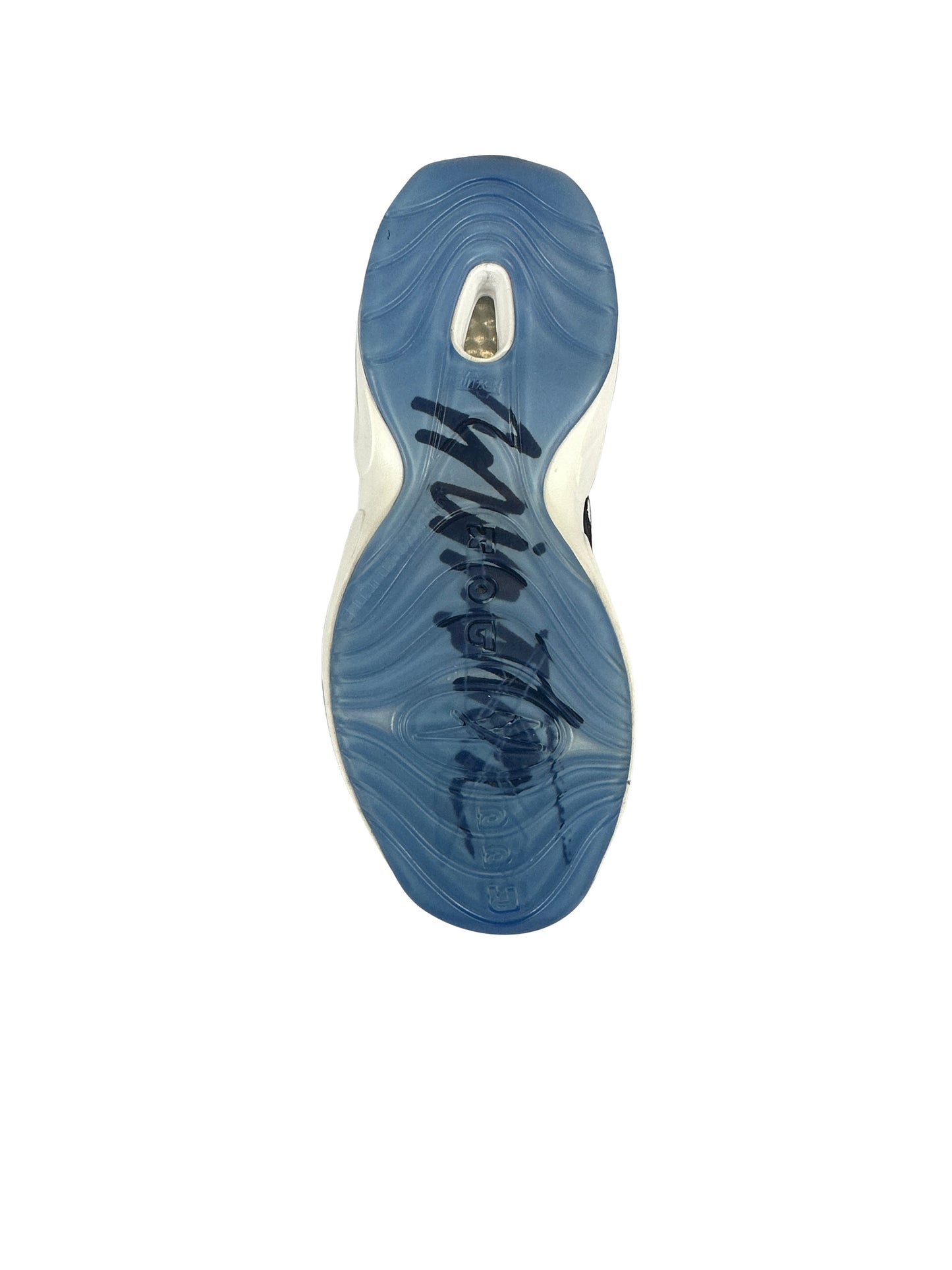 Allen Iverson autographed signed Sneaker pair Philadelphia 76er's JSA COA