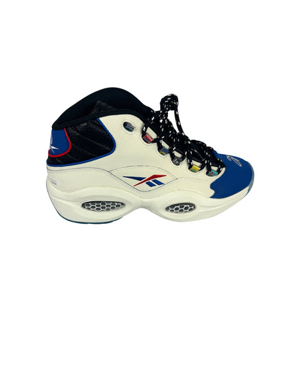 Allen Iverson autographed signed Sneaker pair Philadelphia 76er's JSA COA
