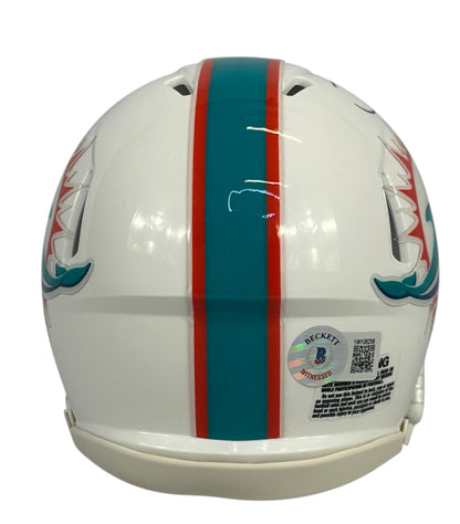 Tyreek Hill autographed signed mini helmet NFL Miami Dolphins BSA Beckett