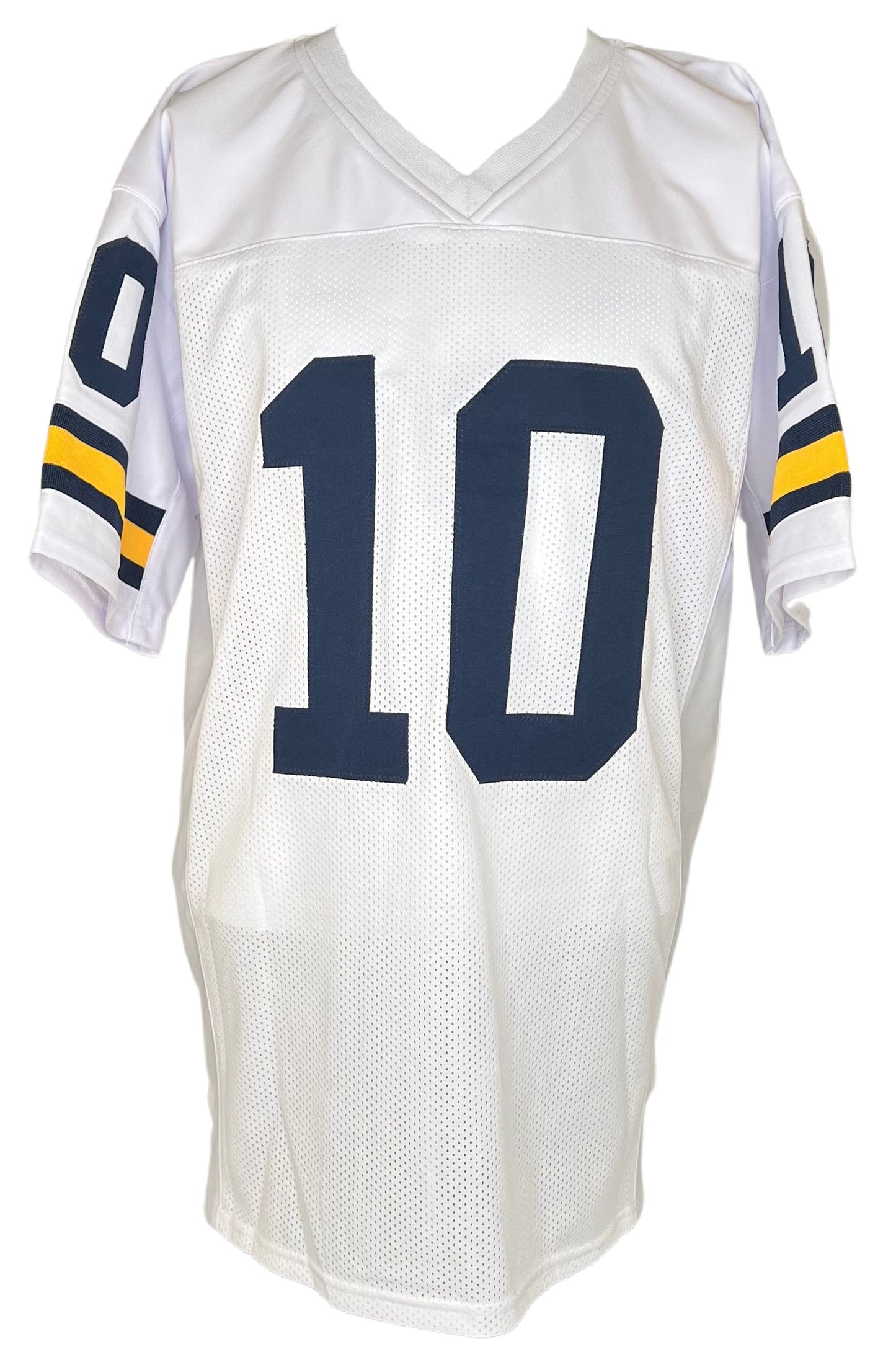 DEVIN BUSH AUTOGRAPHED SIGNED WHITE PRO STYLE JERSEY JSA COA