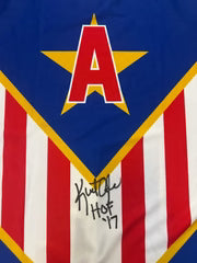Kurt Angle Signed Inscribed HOF Leotard Singlet - JSA