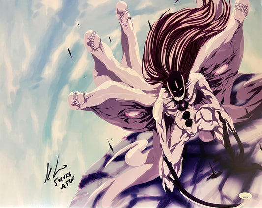 Kyle Hebert autographed inscribed 16x20 photo Bleach JSA COA Aizen Dragon Ball Z