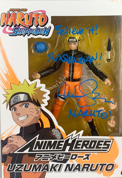 Maile Flanagan Naruto autographed inscribed Action Figure PSA Naruto Shippuden