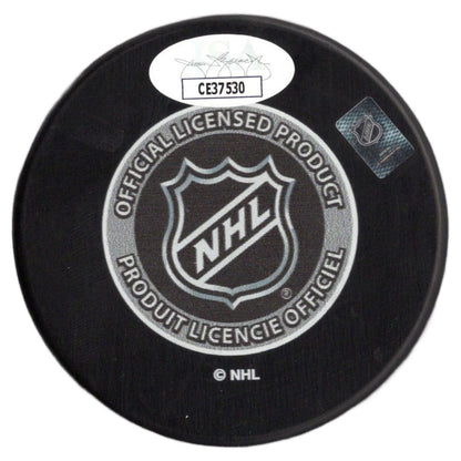 Jesperi Kotkaniemi inscribed signed Draft puck NHL Carolina Hurricanes JSA COA