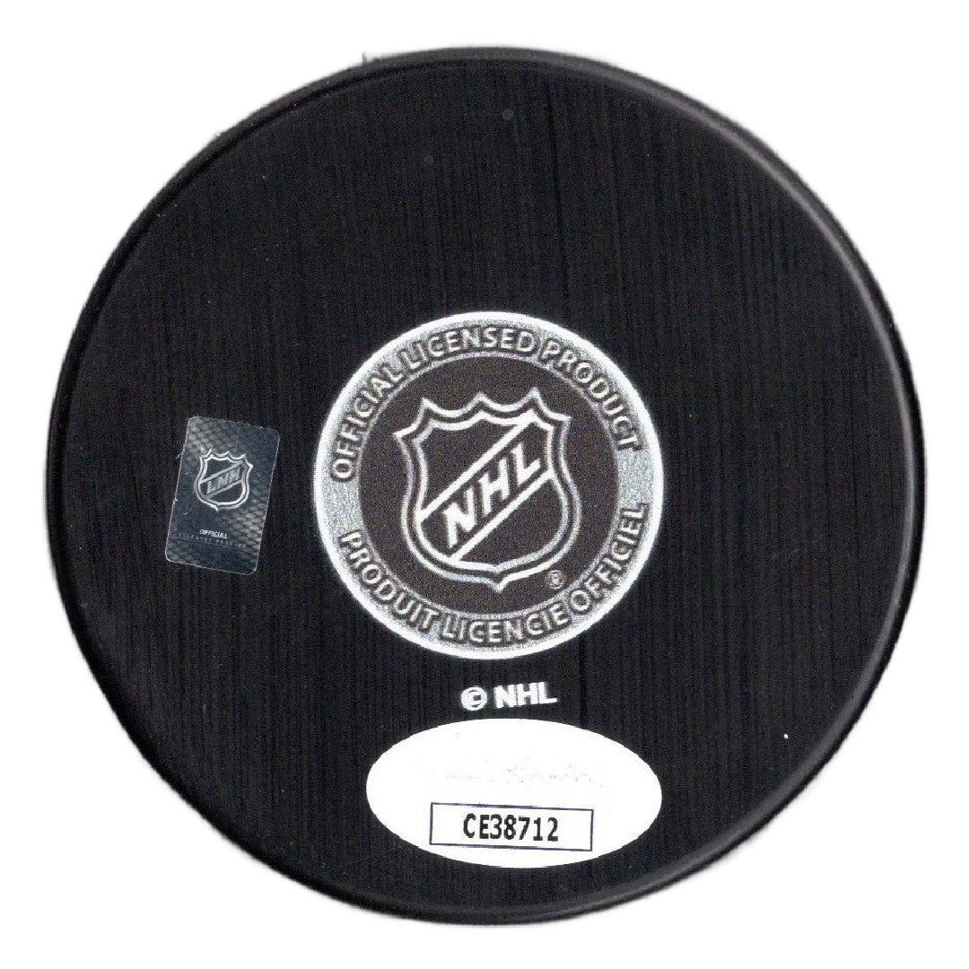 Martin St. Louis autographed signed puck Tampa Bay Lightning JSA COA