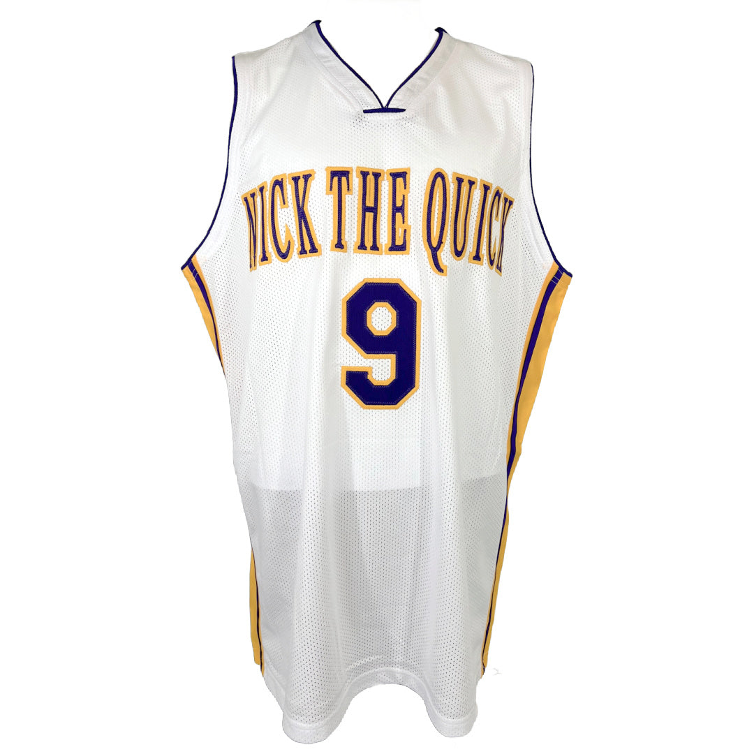 Nick Van Exel autographed signed jersey NBA Los Angeles Lakers JSA COA