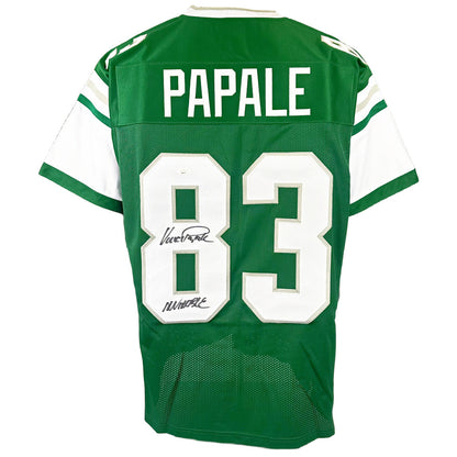 Vince Papale inscribed signed jersey NFL Philadelphia Eagles JSA COA