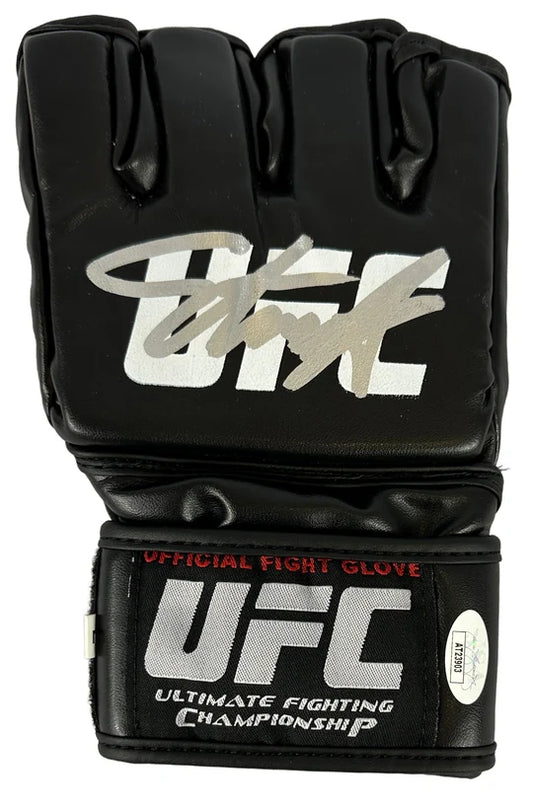 Israel Adesanya Signed Authentic UFC Glove — JSA Authenticated