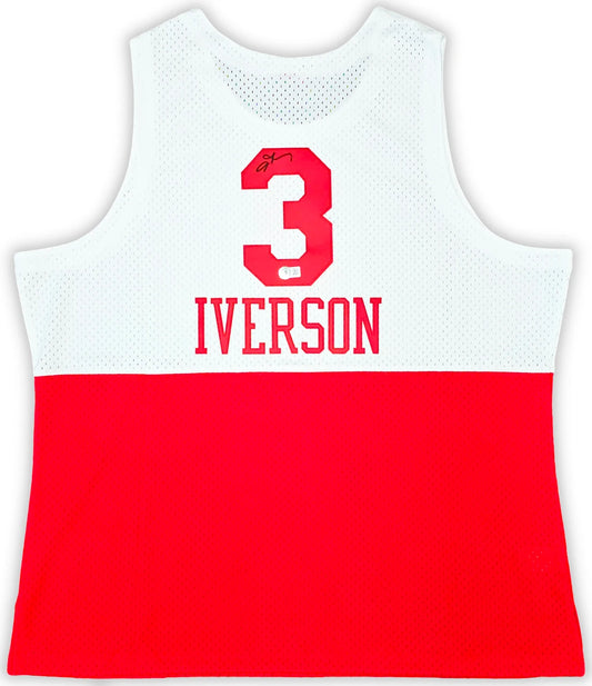 Allen Iverson Signed Mitchell & Ness 2003-04 HWC Swingman Philadelphia 76ers  Jersey - Beckett