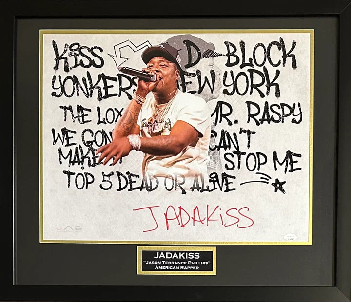 Jadakiss Signed Framed 16x20 Photo -JSA