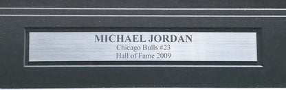 Michael Jordan Signed Framed Chicago BullJersey - Beckett