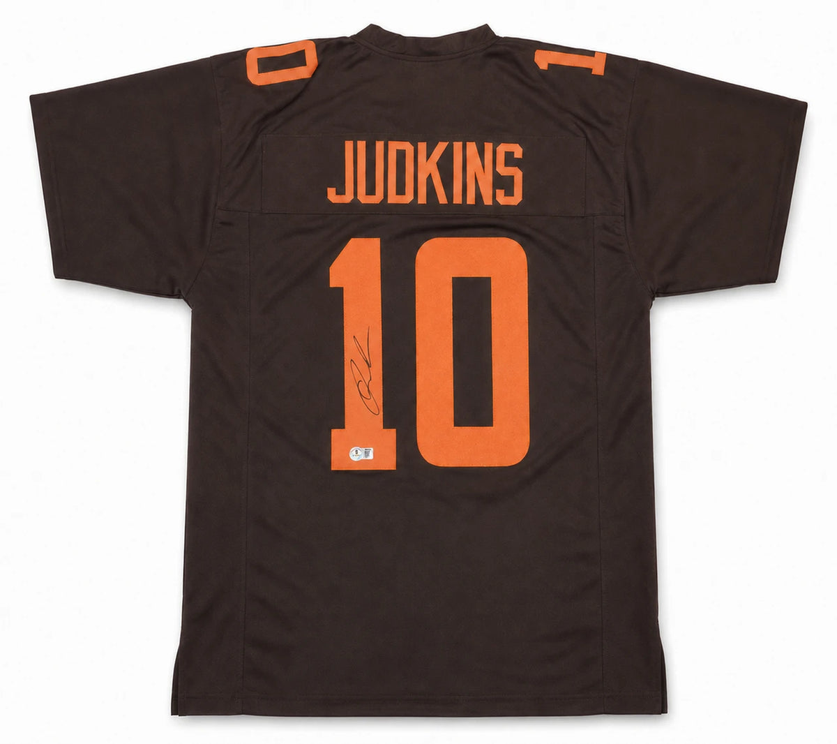 Quinshon Judkins Signed Cleveland Browns Brown Jersey — Beckett Authenticated