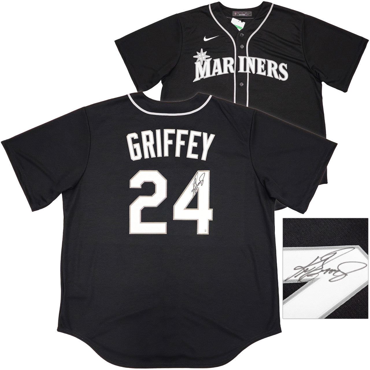 Ken Griffey Jr. Signed Nike Seattle Mariners  Jersey - Beckett
