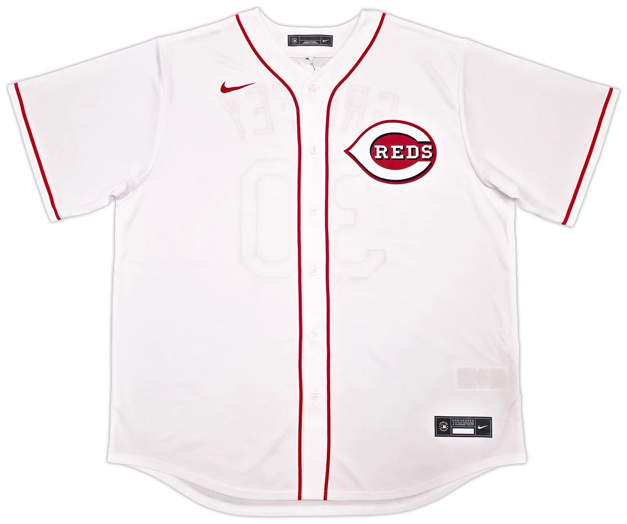 Ken Griffey Jr. Signed Nike Jersey Cincinnati Reds - Beckett