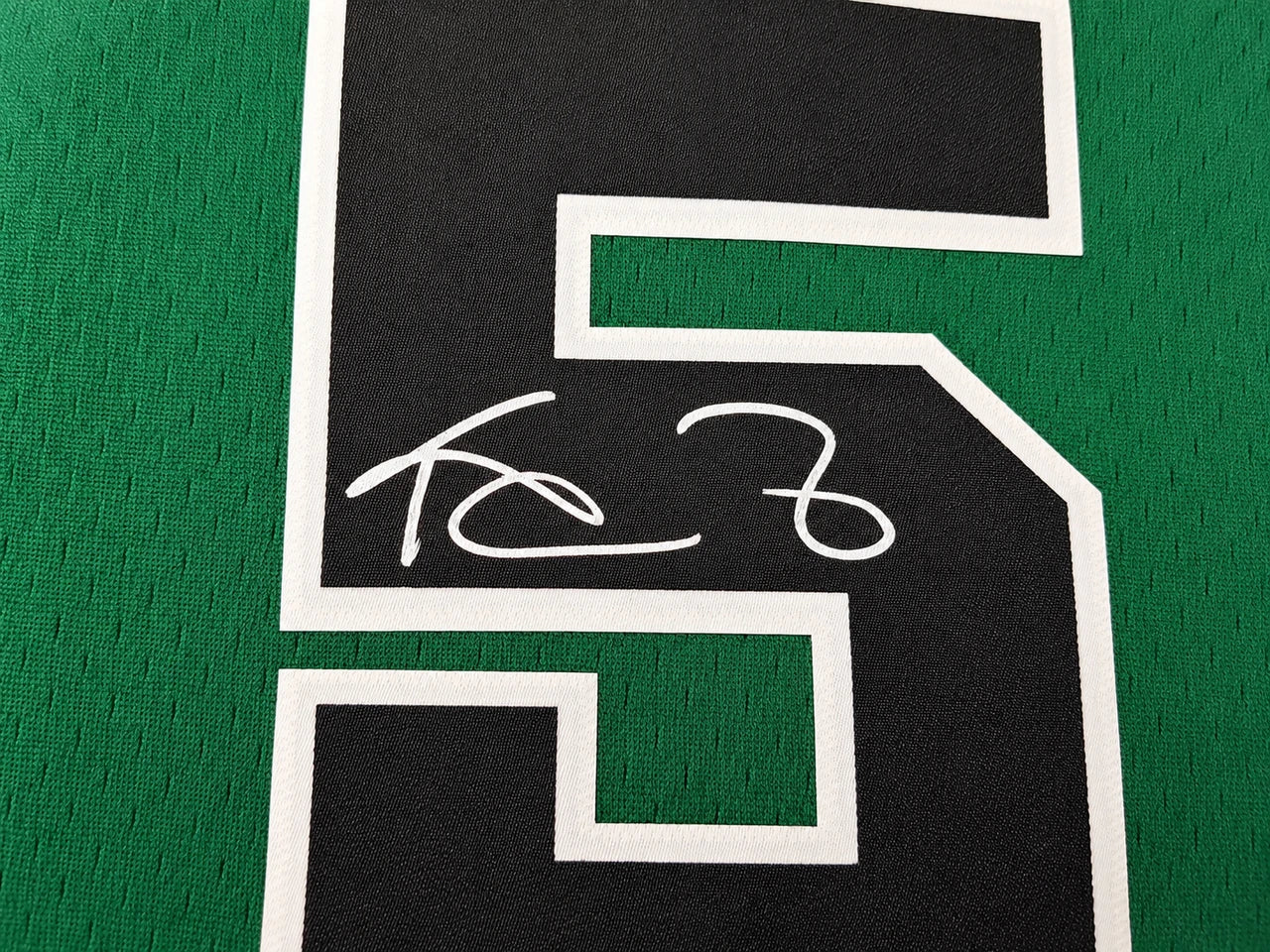 Kevin Garnett Signed Green Authentic Mitchell & Ness Boston Celtics Jersey - Beckett