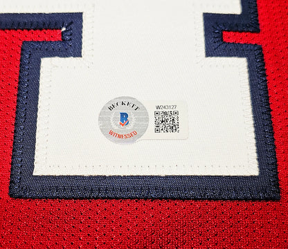 Ken Griffey Jr. Signed Mitchell & Ness 1997 All Star Game Jackie Robinson Patch Jersey - Beckett