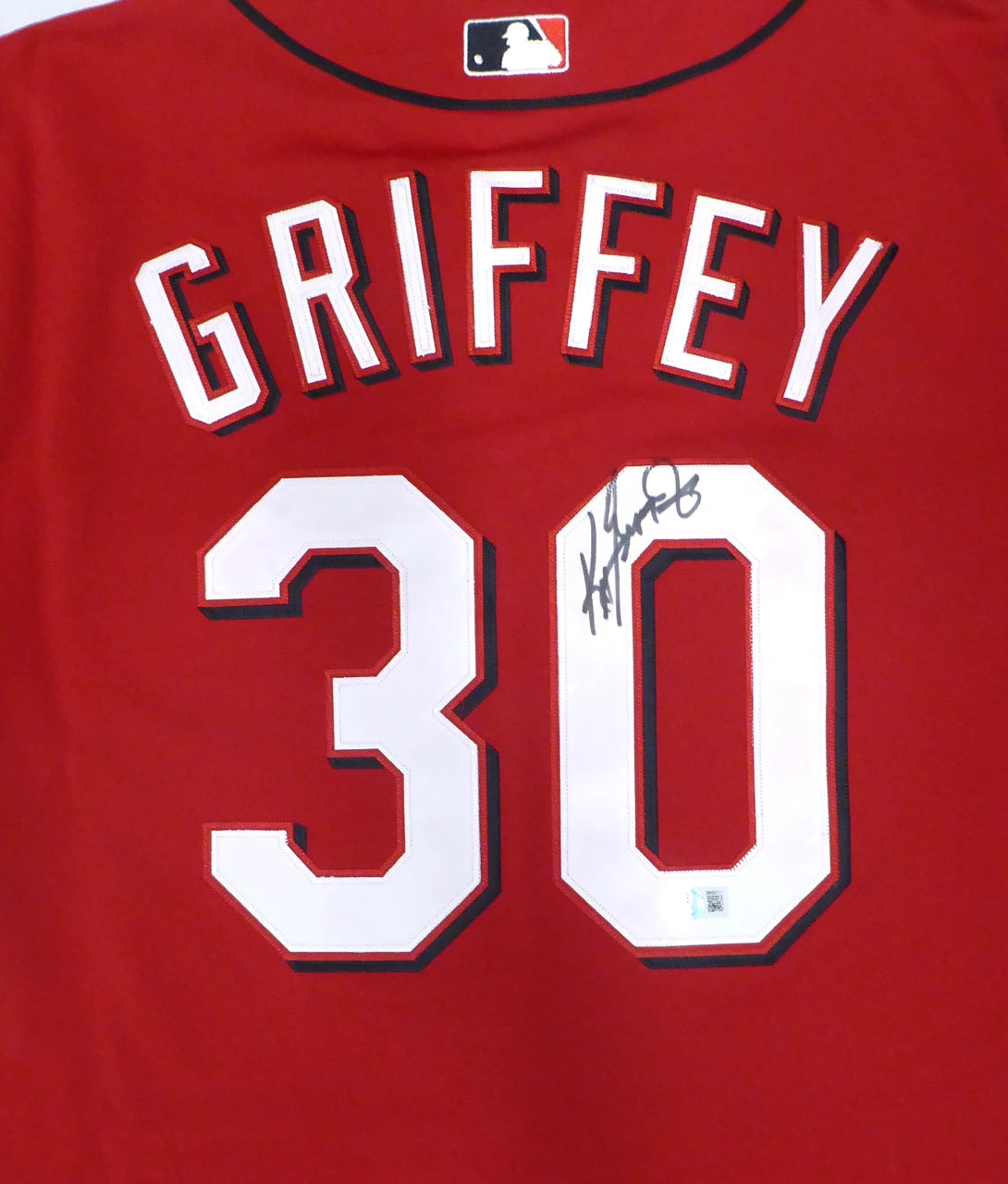 Ken Griffey Jr. Signed Mitchell & Ness Cincinnati Jersey - Beckett
